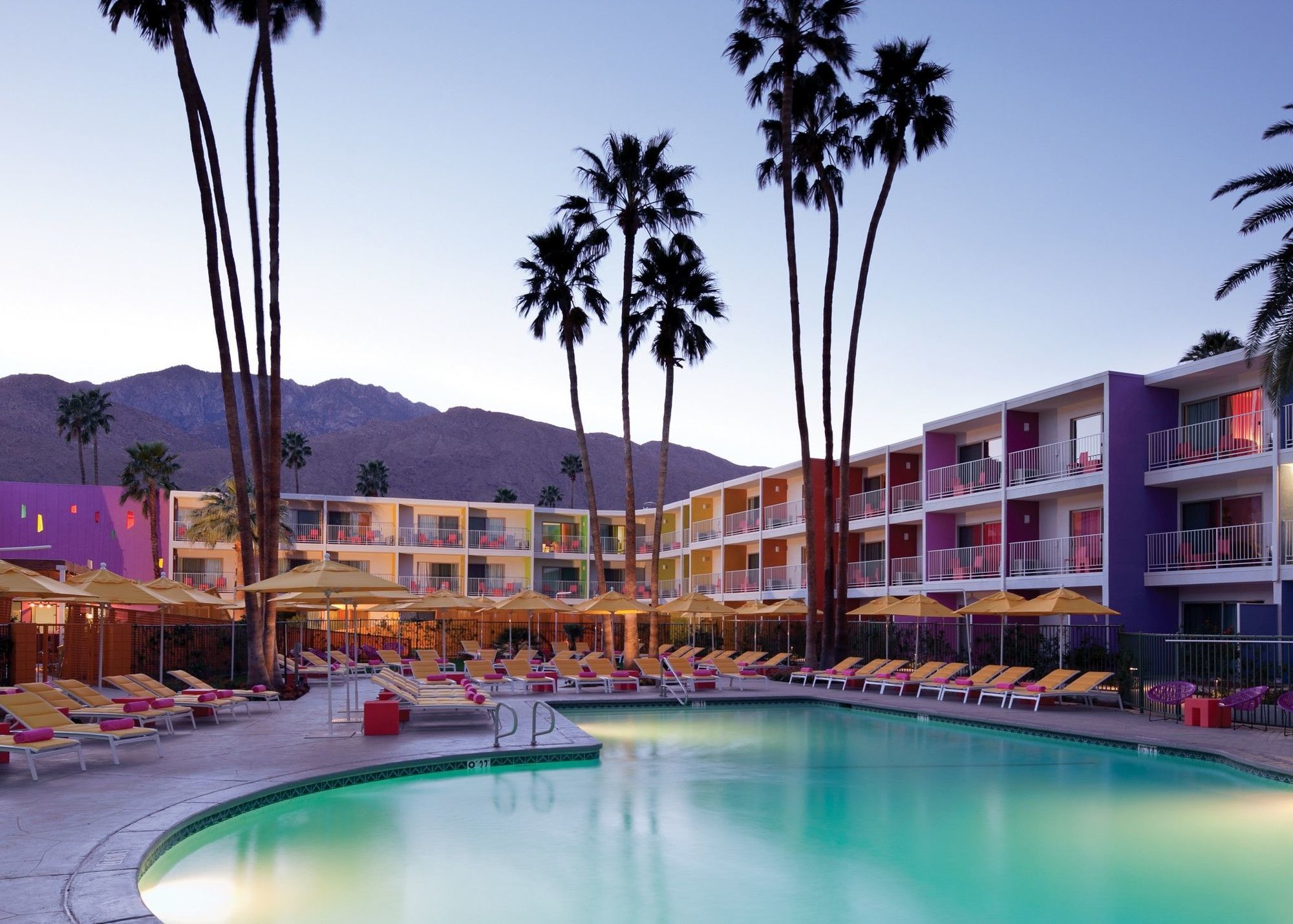 The Saguaro Palm Springs Hotel Bagian luar foto